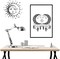 9-Pack Large Sun & Moon Mandala Stencils – Reusable Celestial Painting Templates with Butterfly, Flower, Tree Designs for DIY Crafts on Wood, Walls, Furniture & Home Decor